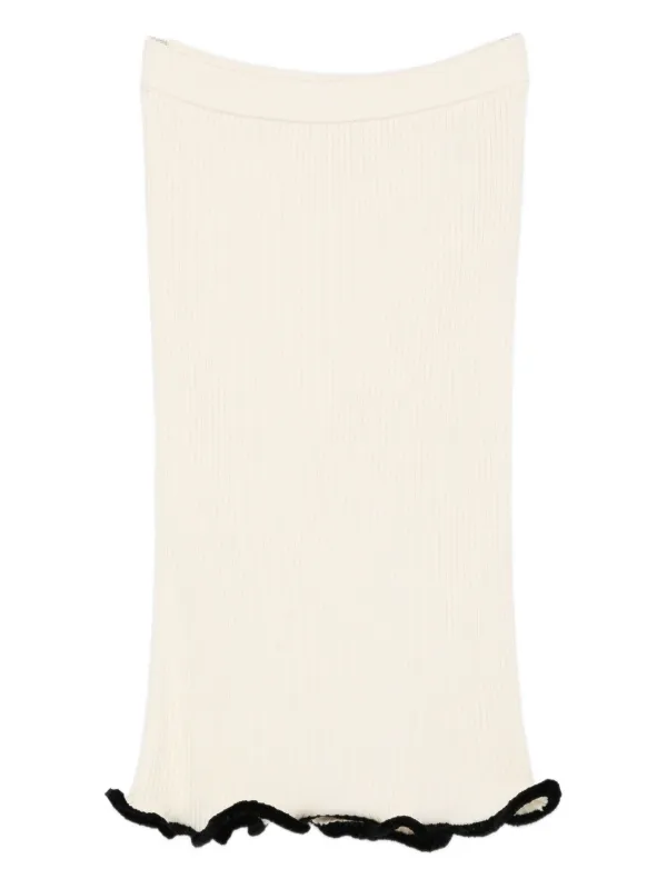 Jil Sander アシンメトリー スカート | ニュートラル | FARFETCH JP