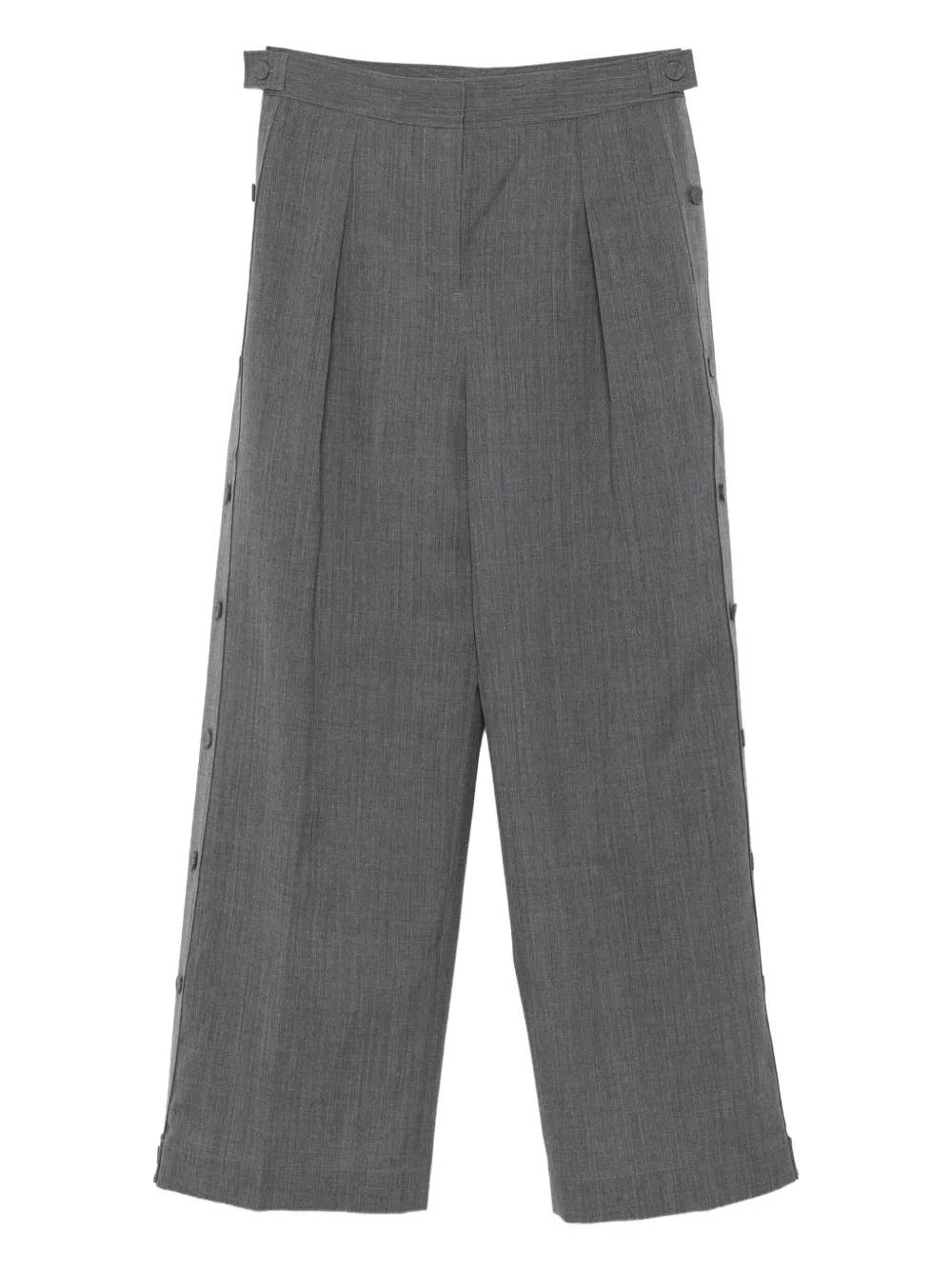 Jil Sander Broek met knopen Grijs