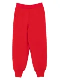 Jil Sander elasticated track pants - Red