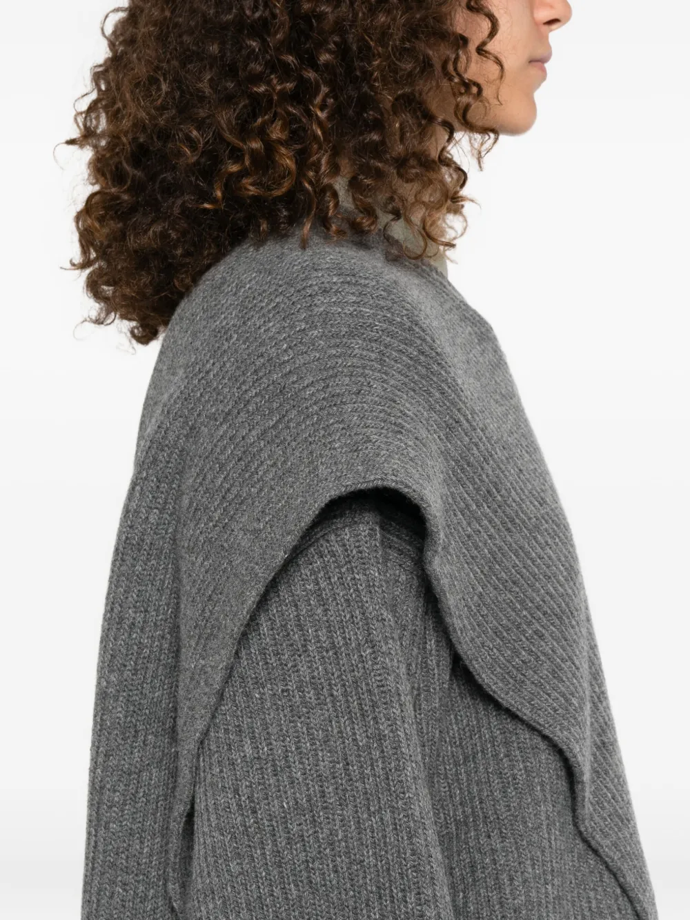 Jil Sander Wollen trui Grijs