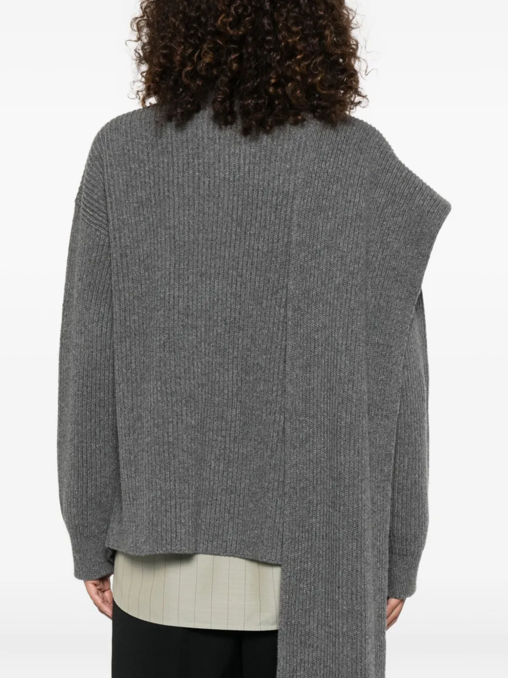 Jil Sander Wollen trui Grijs