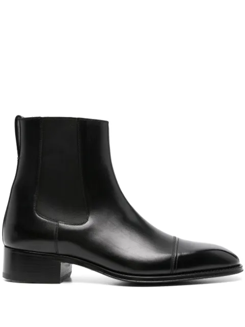 TOM FORD leather chelsea boots 