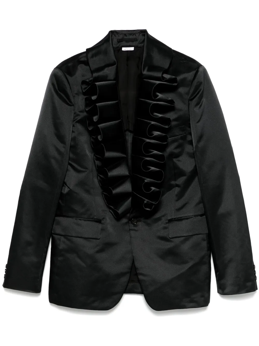 ruffled jacket