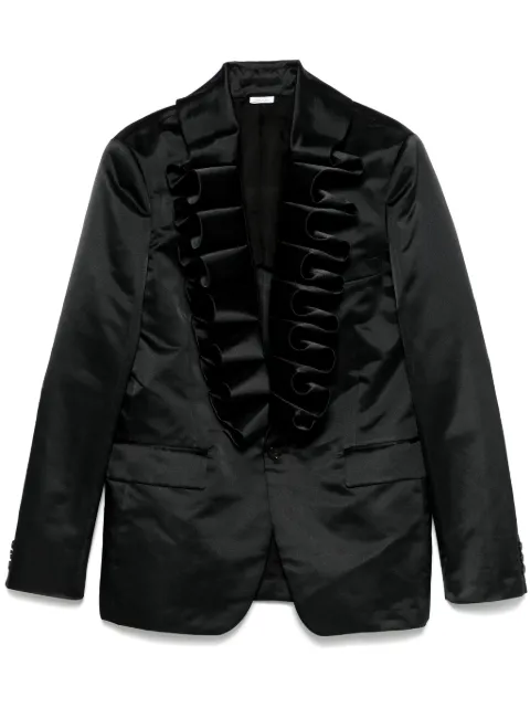 Comme des Garçons Homme Plus chamarra con volantes