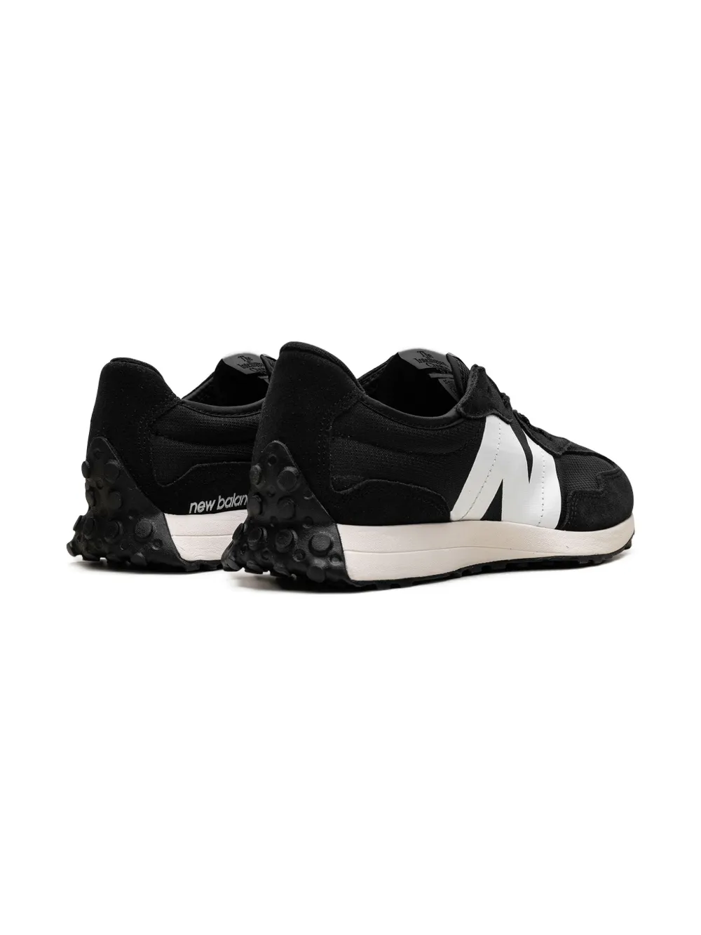 New Balance Kids 327 "Black White" sneakers Zwart