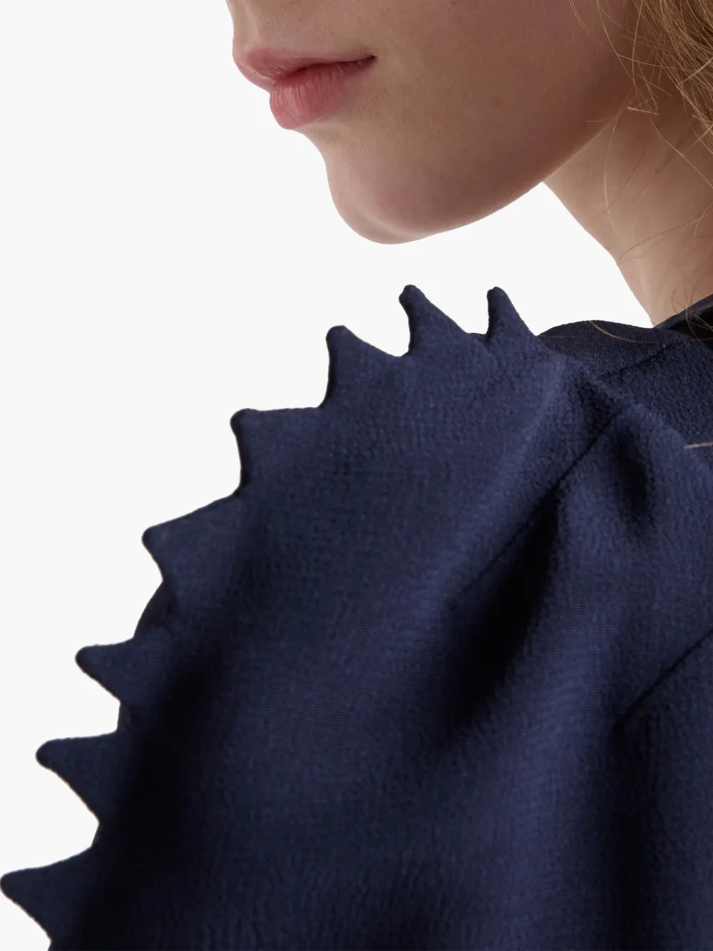 Prada Satijnen jurk Blauw