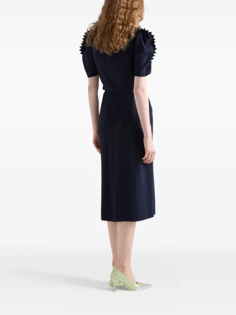 Prada satin-crepe dress P3P81HSOOO15VR - 2