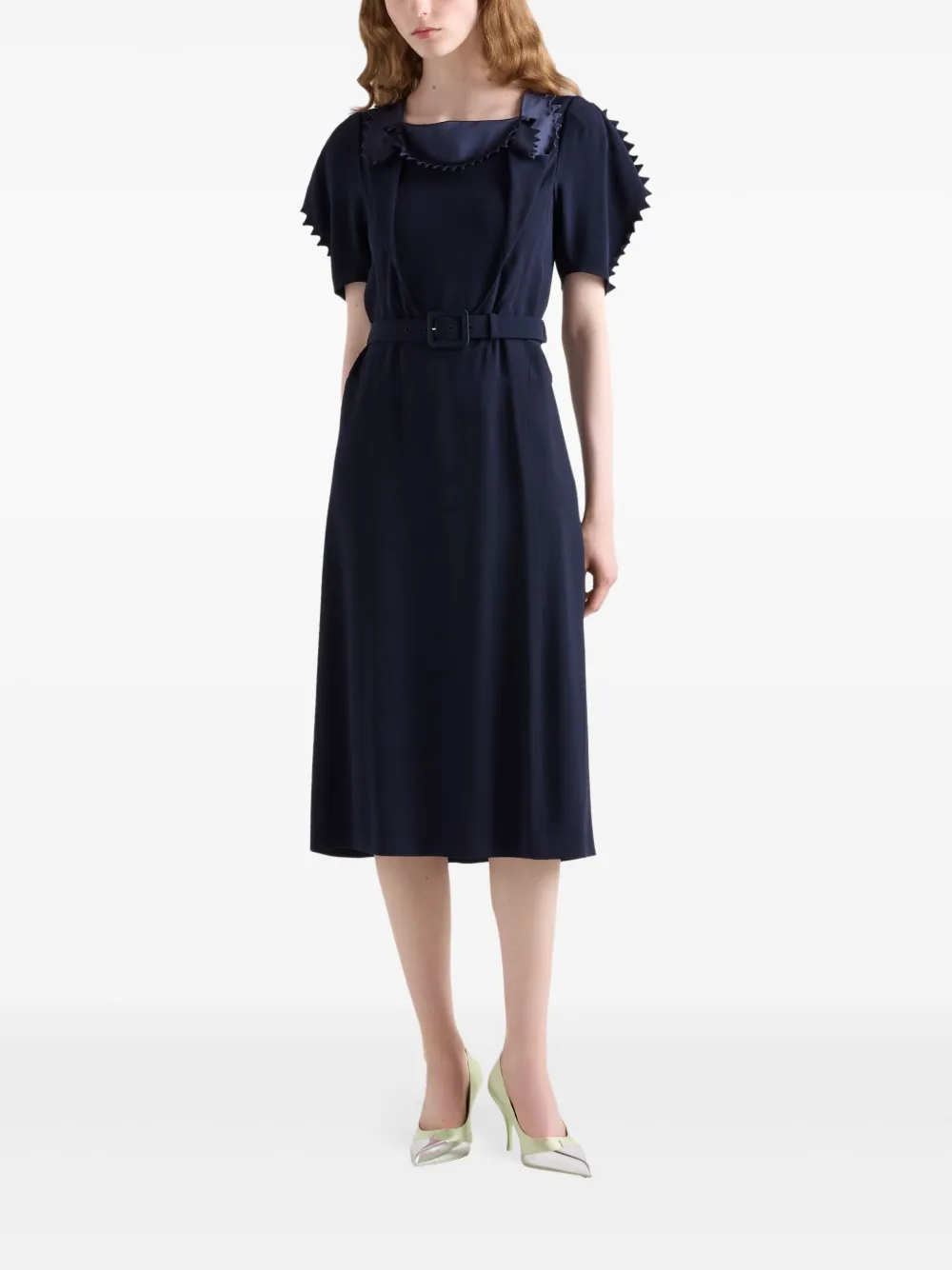 Prada satin-crepe dress | Day Dresses | Image 2