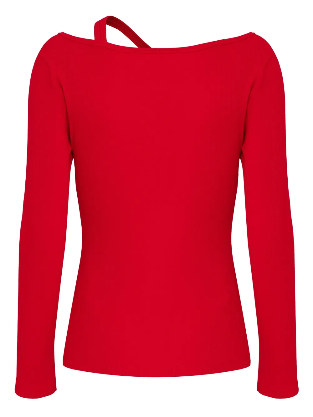 Gloria Coelho Top met lange mouwen Rood