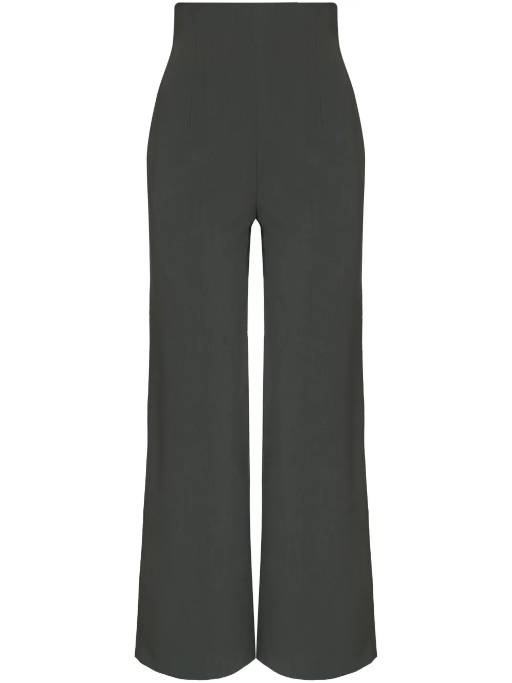 high-waisted trousers