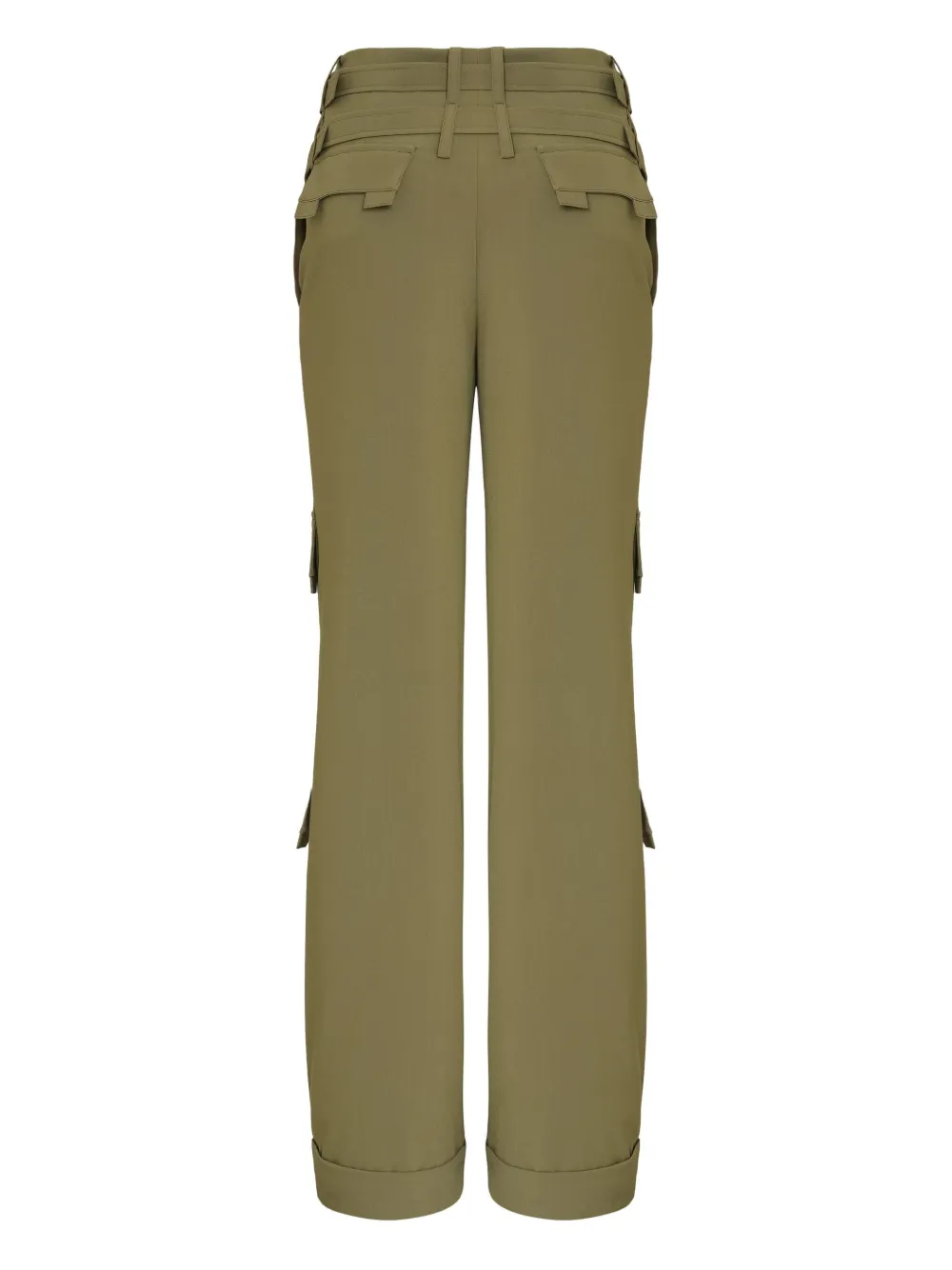 Gloria Coelho Gelaagde broek - Groen