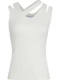 Gloria Coelho layered tank top - White