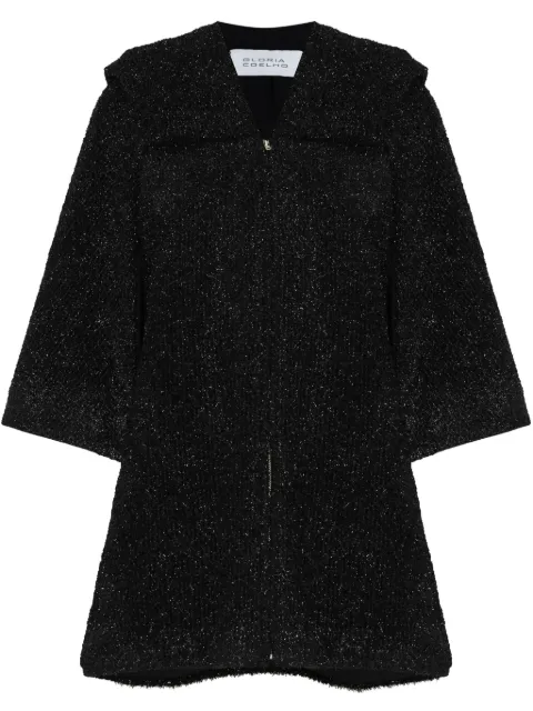 Gloria Coelho zip-up hooded jacket