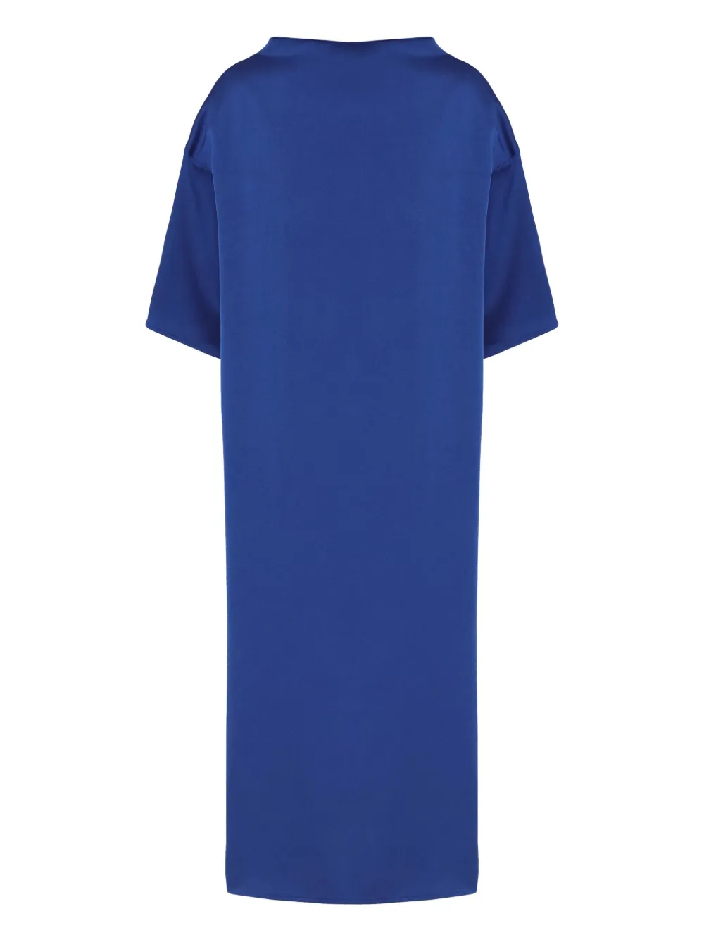 Gloria Coelho Midi-jurk met gestrikte taille - Blauw