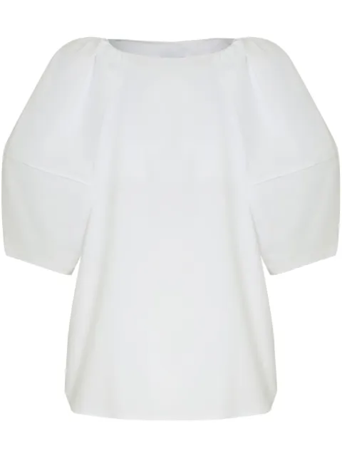 Gloria Coelho blusa con mangas farol