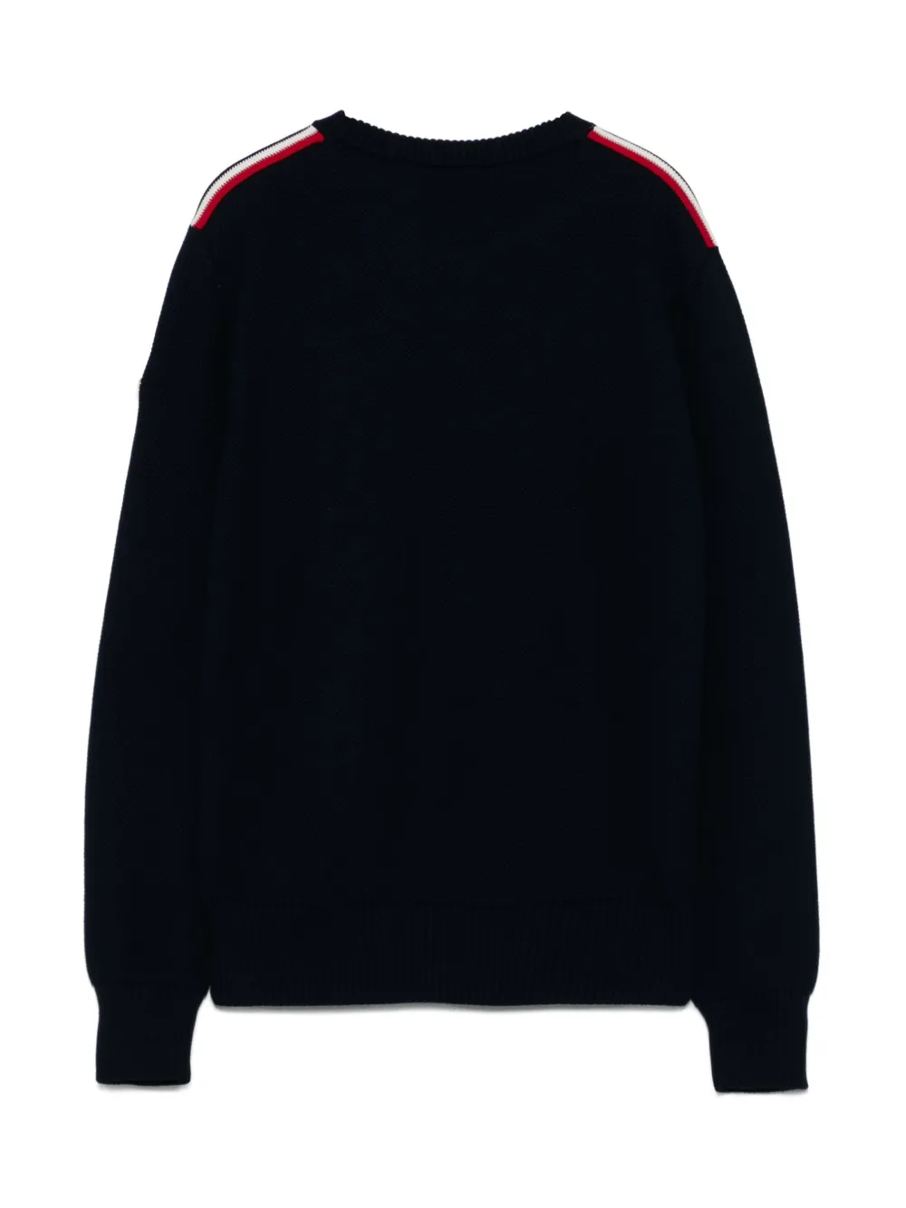 Moncler Enfant свитер с нашивкой-логотипом | свитер с длинными рукавами | Image 2