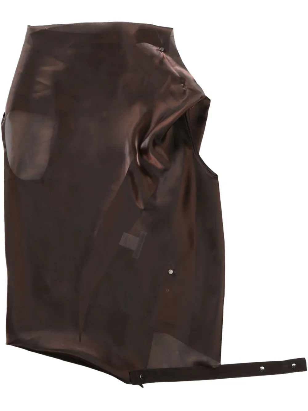 Issey Miyake asymmetric blouse | marrón | Image 1