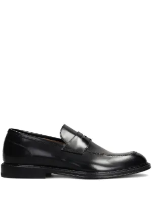 Tod's タッセル レザーローファー | ブラック | FARFETCH JP
