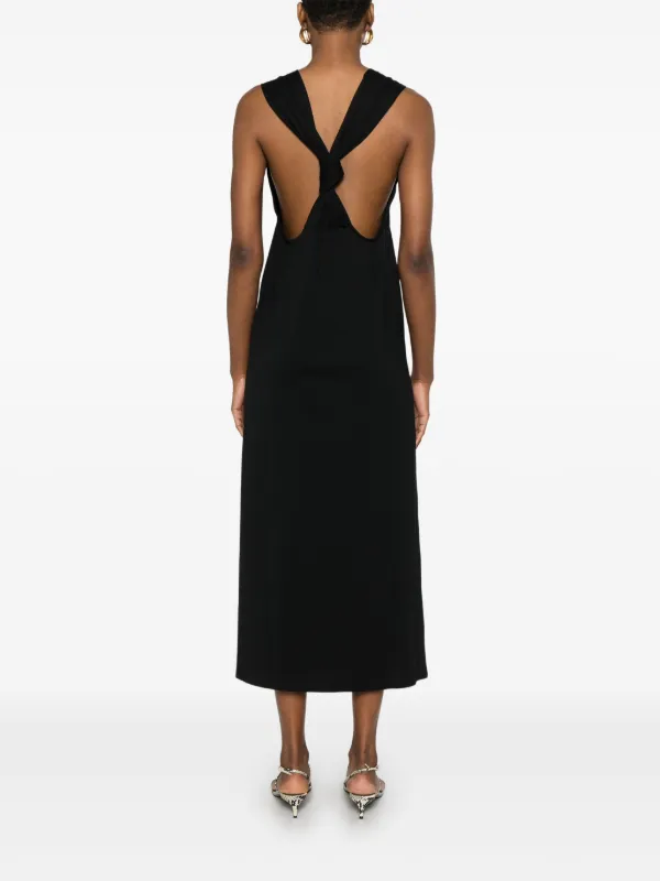 LouLou De Saison Rayna Maxi Dress | Black | FARFETCH