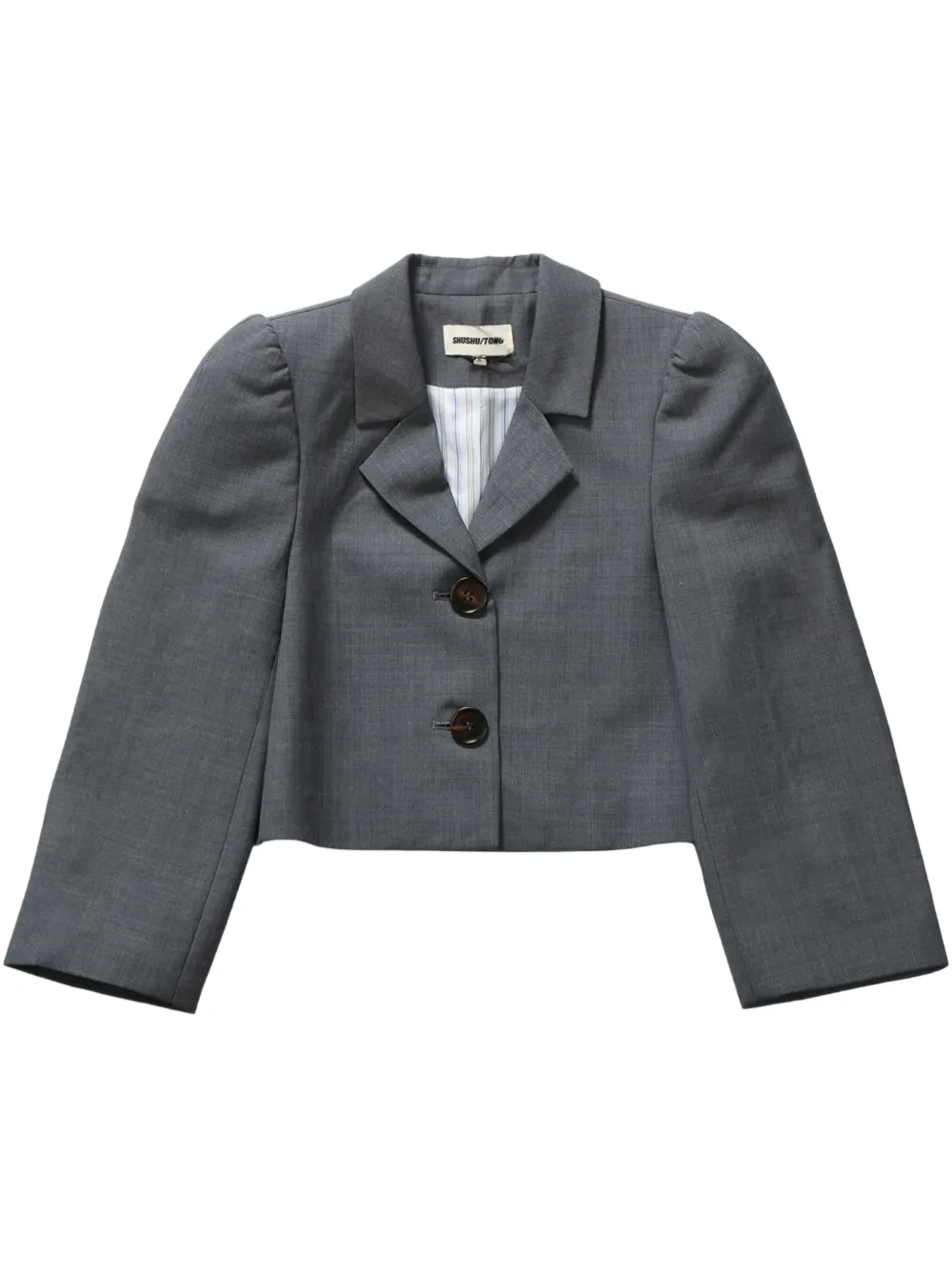 wool-blend blazer