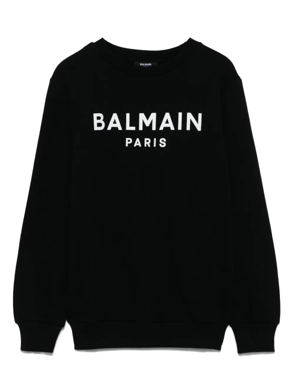 Balmain Kids Sweater met logoprint Zwart