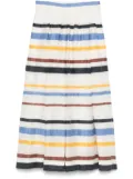 Sara Roka linen skirt - White