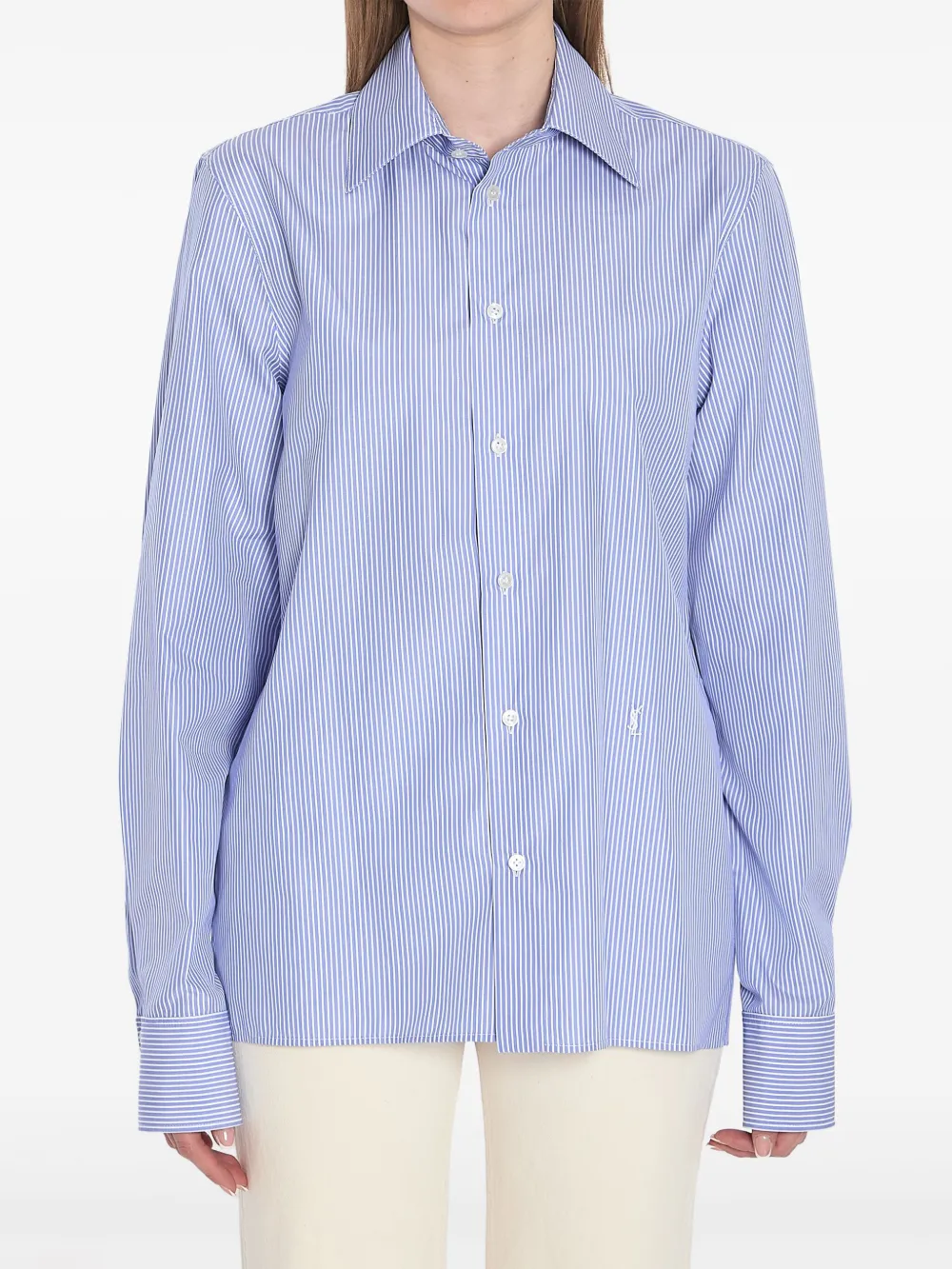 Saint Laurent camisa Cassandre | azul | Image 1