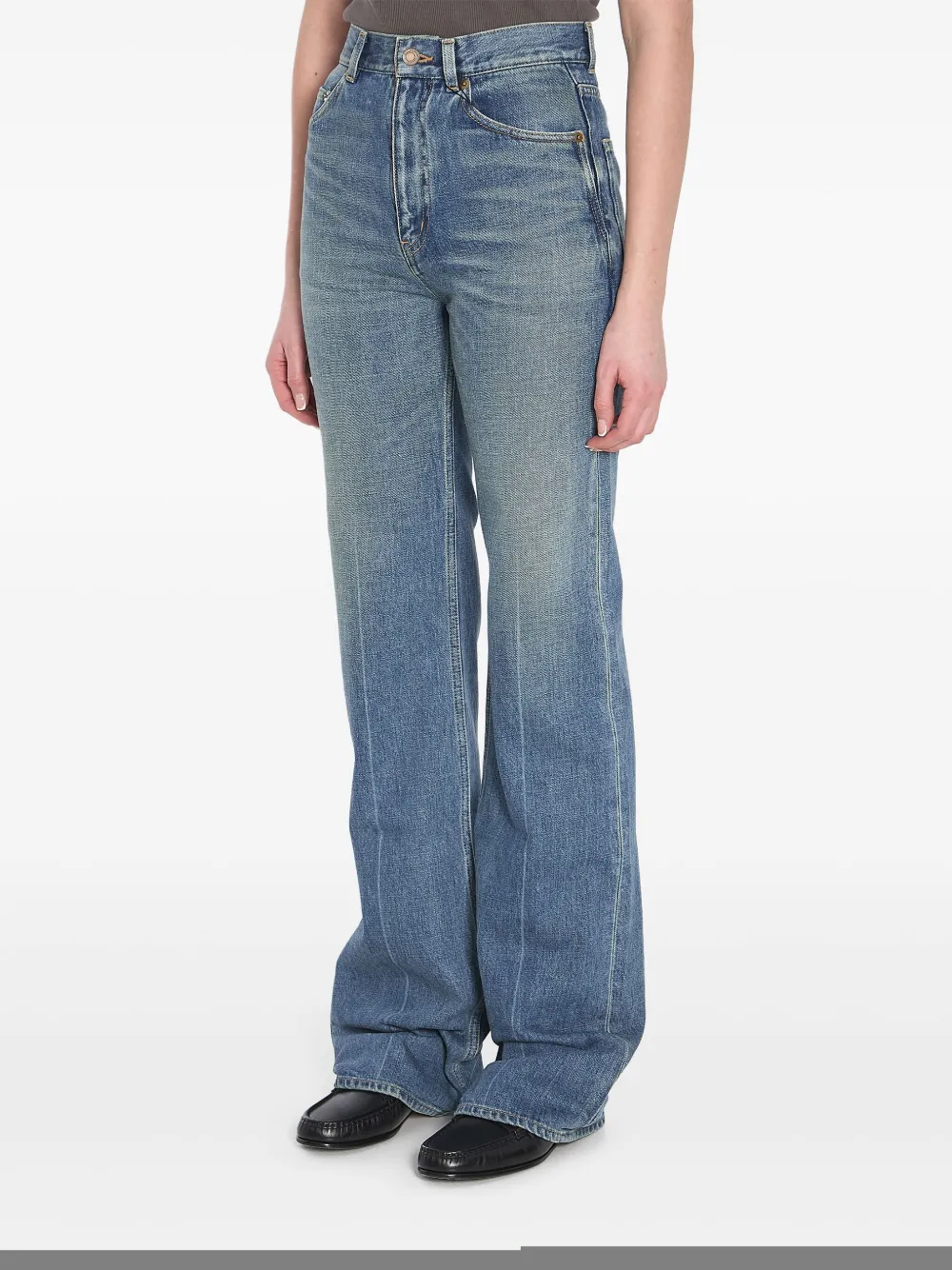 Saint Laurent 70s jeans - Blauw