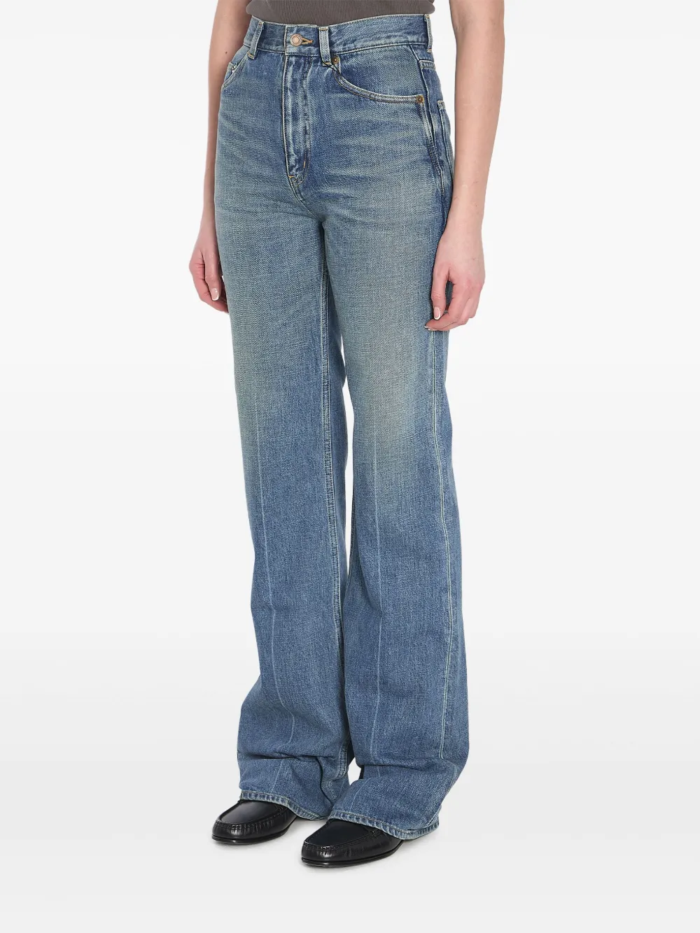 Saint Laurent 70s jeans - Blauw