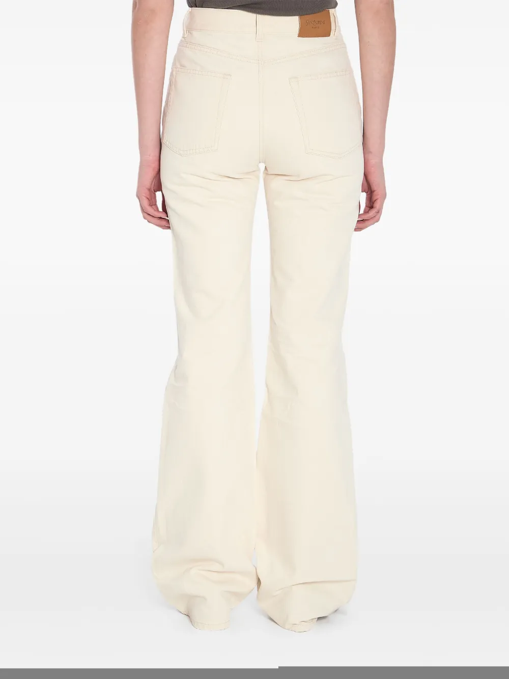 Saint Laurent 70s jeans Wit