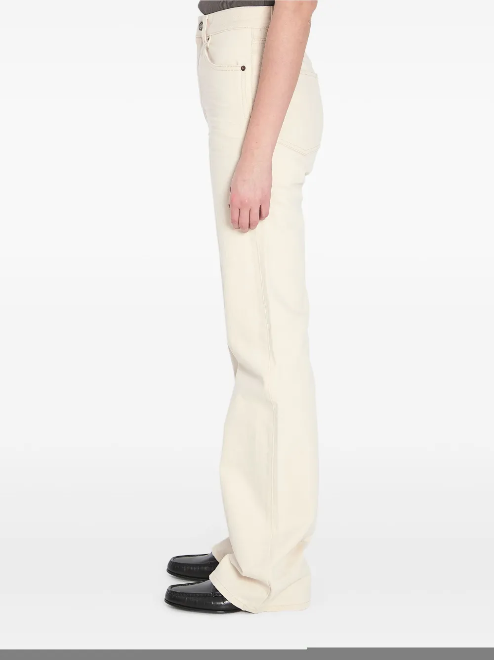 Saint Laurent 70s jeans Wit