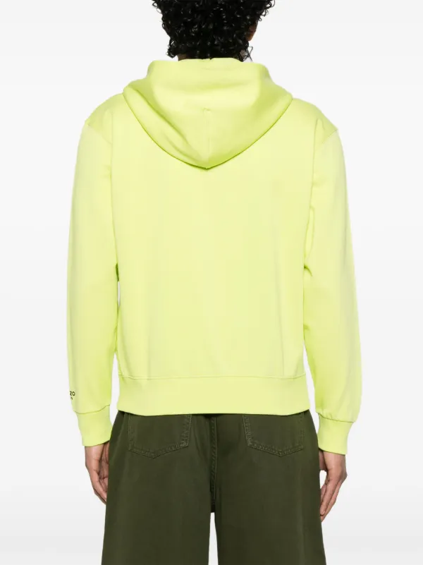 Kenzo Pop Hoodie Green FARFETCH AU