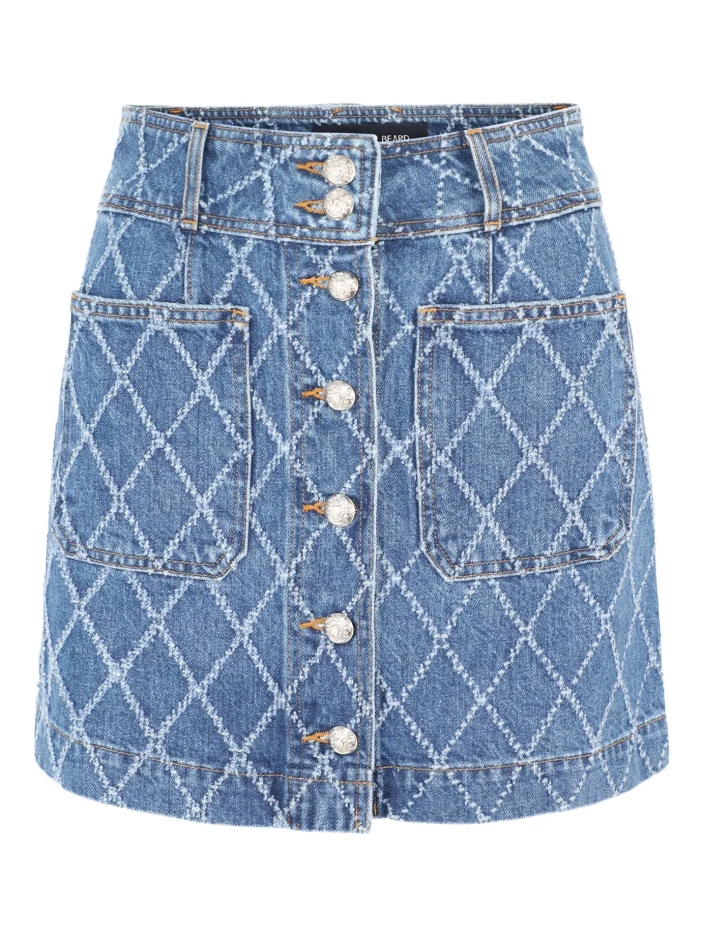 Veronica Beard Moxie mini-rok Blauw