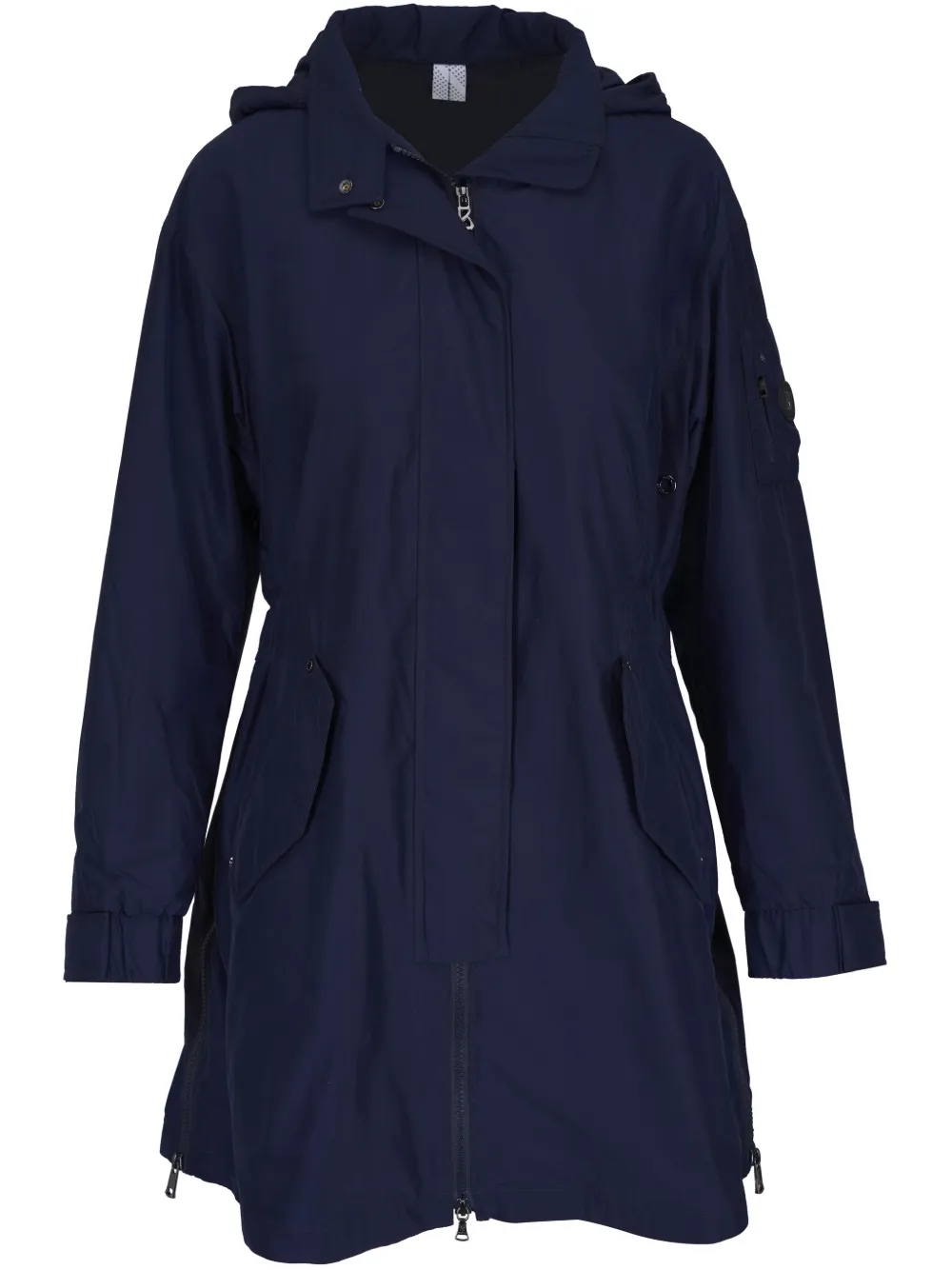 BOGNER logo-patch parka | Blue | Image 1