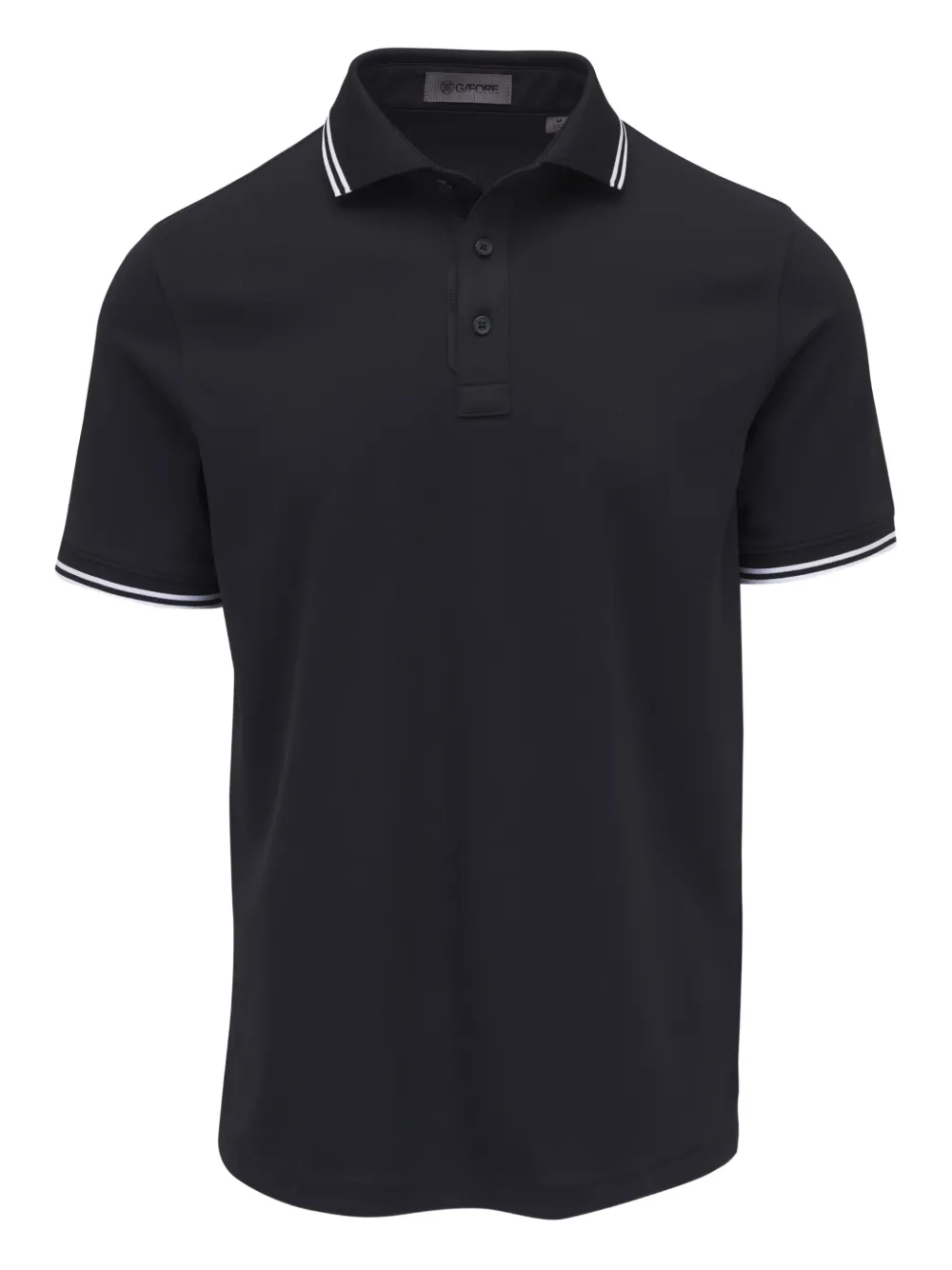 G/FORE stripe-detailing polo shirt | Black | Image 1