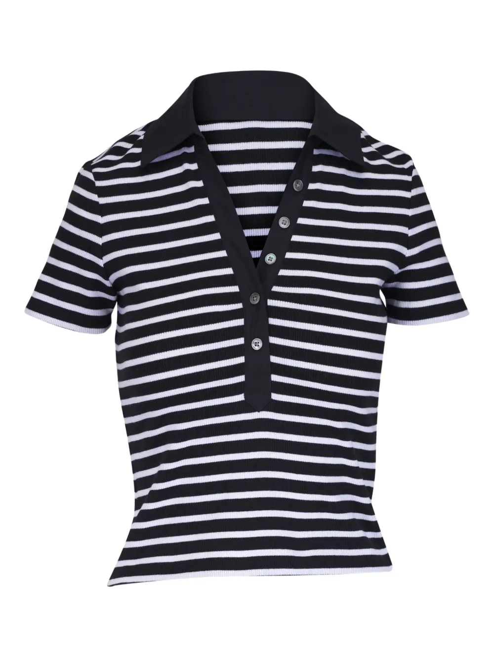 Veronica Beard Katoenen polotop Wit