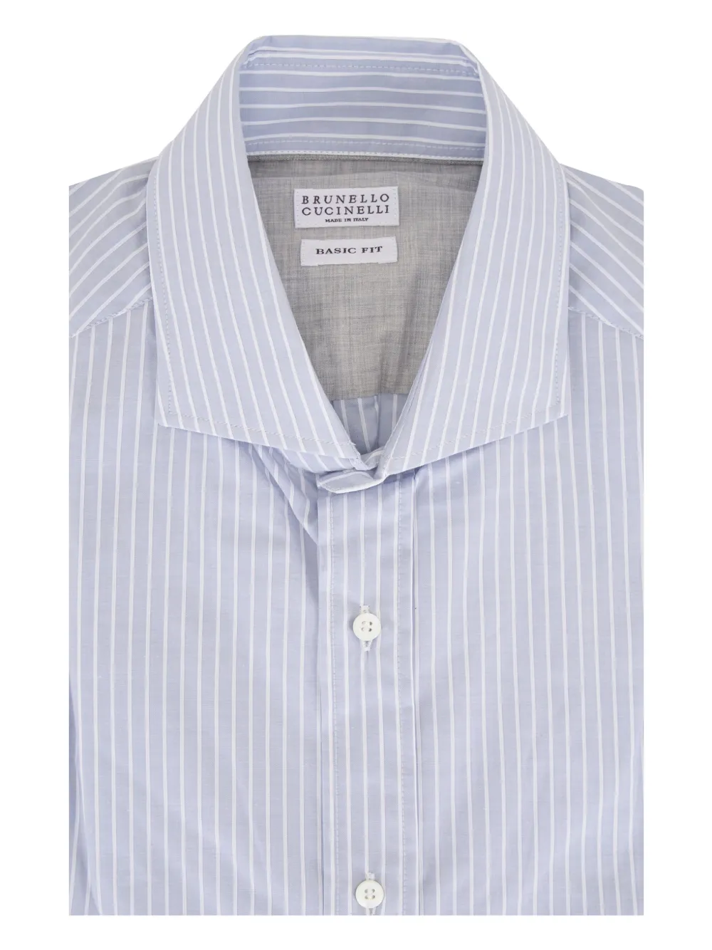 Brunello Cucinelli camisa de algodón | gris | Image 1