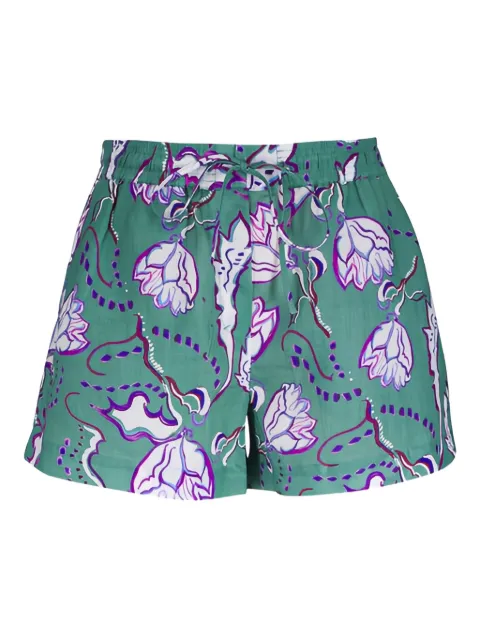 Dorothee Schumacher floral-print drawstring shorts