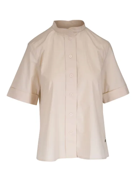BOGNER camisa manga corta con cuello mao