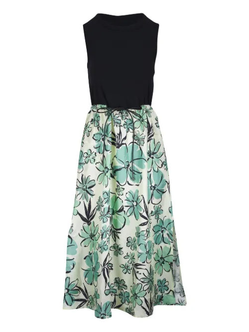 BOGNER robe longue à fleurs - Vert - BOGNER - Modalova