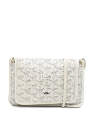Goyard Pre-Owned 2021 Goyardine Plumet Pocket Wallet Crossbody Bag