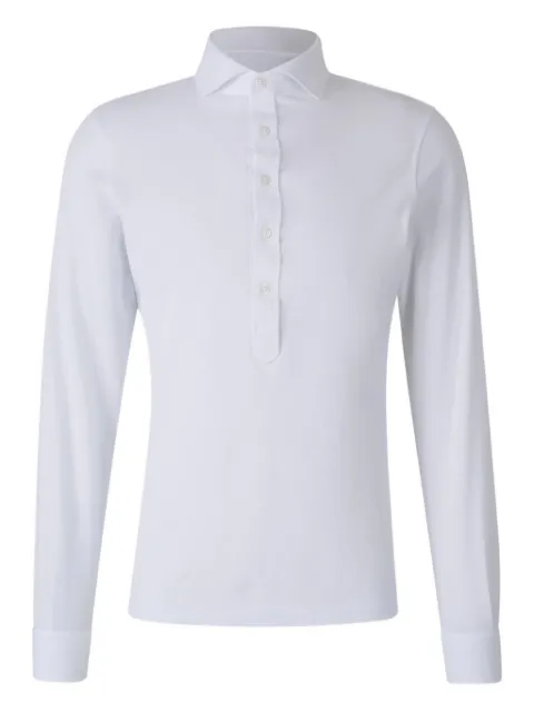 Gran Sasso long-sleeved polo shirt