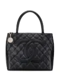 CHANEL Pre-Owned 2005-2006 Caviar Medallion tote bag - Black