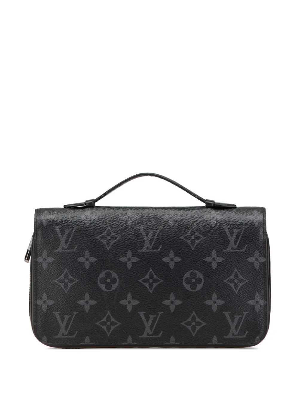 Louis Vuitton Pre-Owned 2016 Monogram Eclipse Zippy XL Wallet long wallets | Black | Image 1