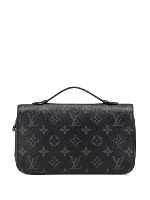 Louis Vuitton Pre-Owned cartera Monogram Eclipse Zippy XL Wallet 2016