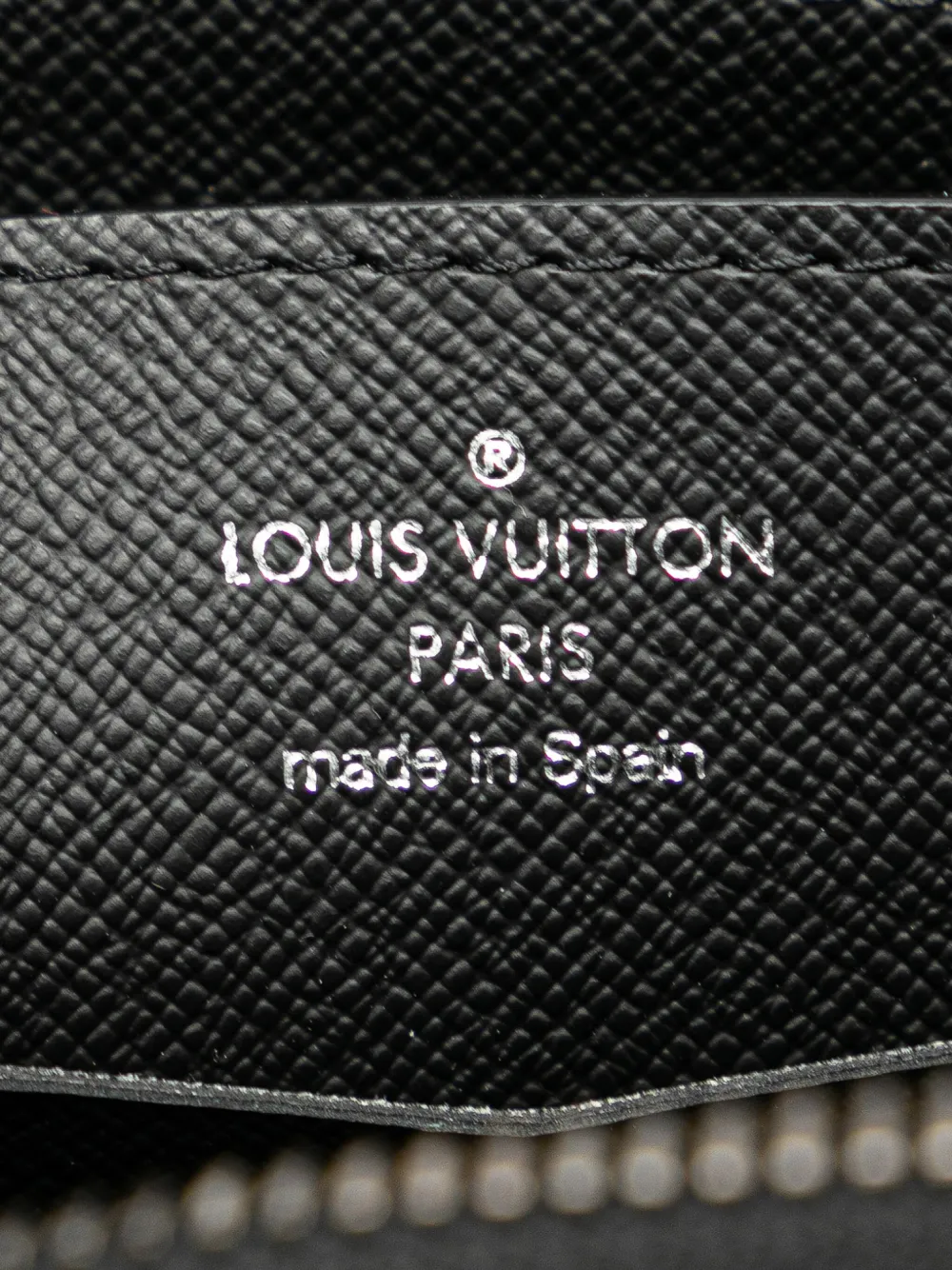 Pre-owned Louis Vuitton 2016 Monogram Eclipse Zippy Xl Wallet Long Wallets In Black
