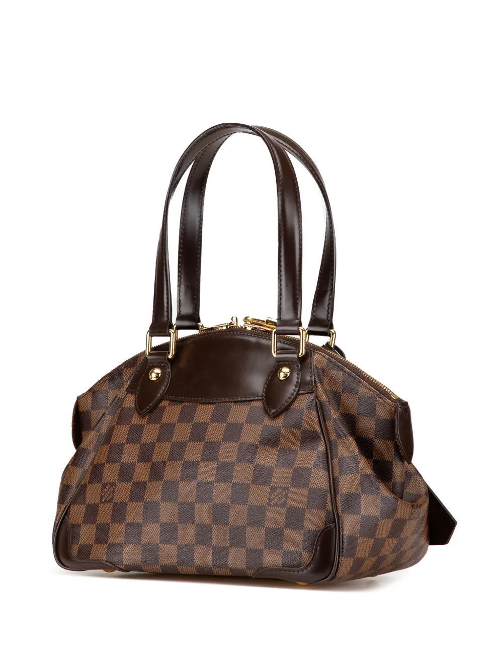 Louis Vuitton Pre-Owned 2011 Damier Ebene Verona PM handtas - Bruin