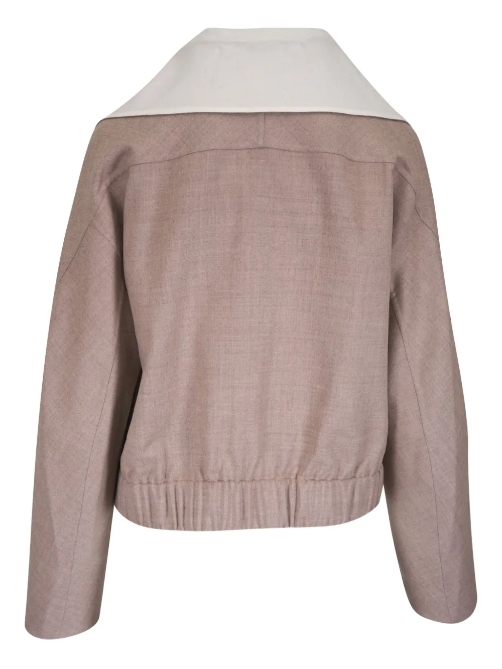 Lafayette 148 contrasting-collar jacket | Varsity Jackets | Image 2