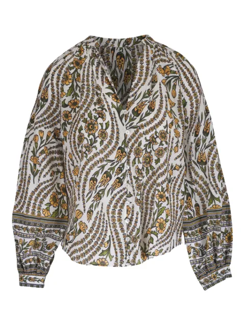 Veronica Beard Ailani floral-print blouse