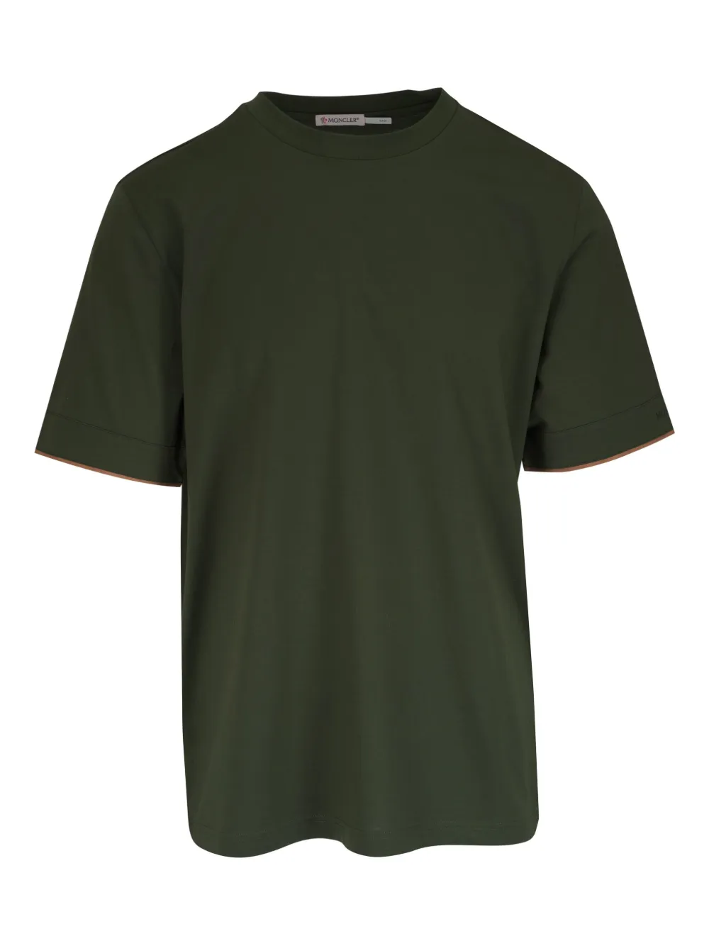 Moncler playera de algodón | verde | Image 1